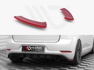 Maxton Rear Side Splitters V2 Volkswagen Golf GTI Mk7 Facelift Models