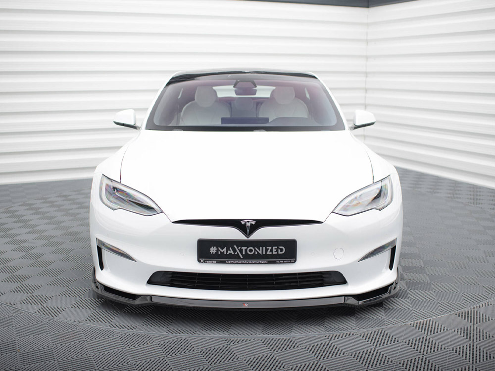 Maxton front splitter v2 tesla model s plaid mk1 facelift models 3 Maxton front splitter v2 tesla model s plaid mk1 facelift models - image 3