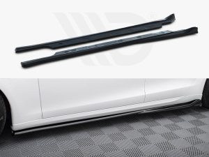 Maxton Side Skirts Diffusers V1 Tesla Model S Plaid Mk1 Facelift Models