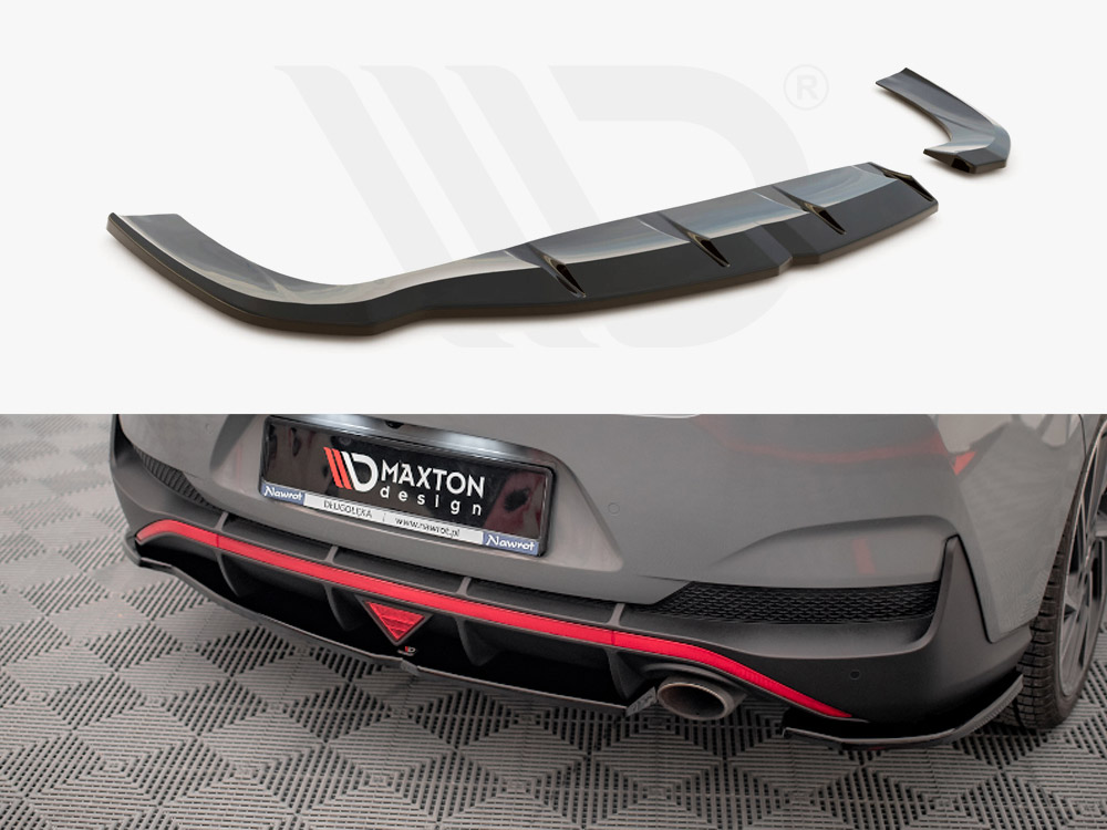 Maxton rear side splitters hyundai i30 fastback n-line mk3 facelift models 1 Maxton rear side splitters hyundai i30 fastback n-line mk3 facelift models
