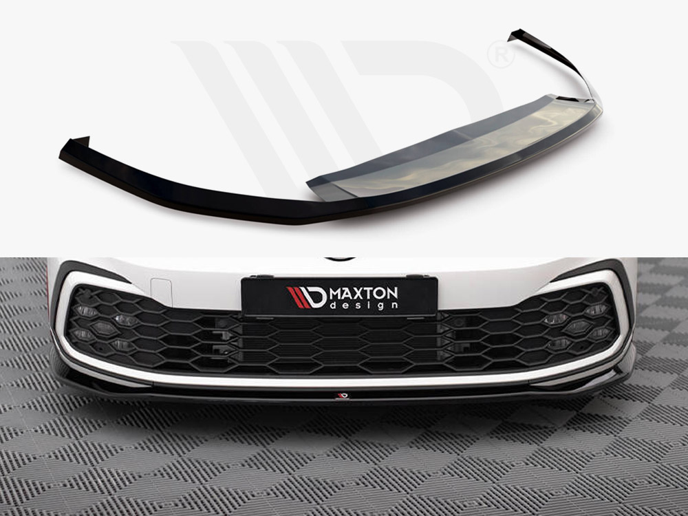 Maxton front splitter v7 volkswagen golf gti/gte/gtd/r-line mk8 1 Maxton front splitter v7 volkswagen golf gti/gte/gtd/r-line mk8