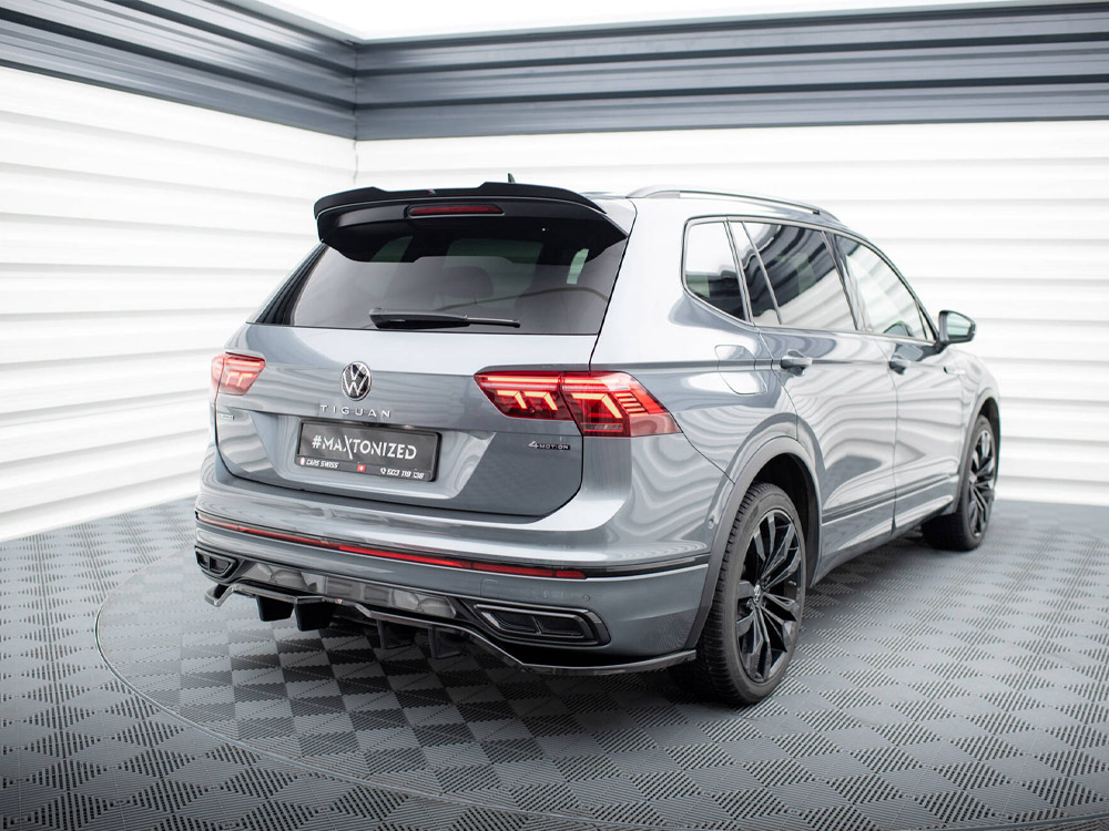 Maxton rear splitter (vertical bars) volkswagen tiguan allspace r-line mk2 facelift models 2 Maxton rear splitter (vertical bars) volkswagen tiguan allspace r-line mk2 facelift models - image 2