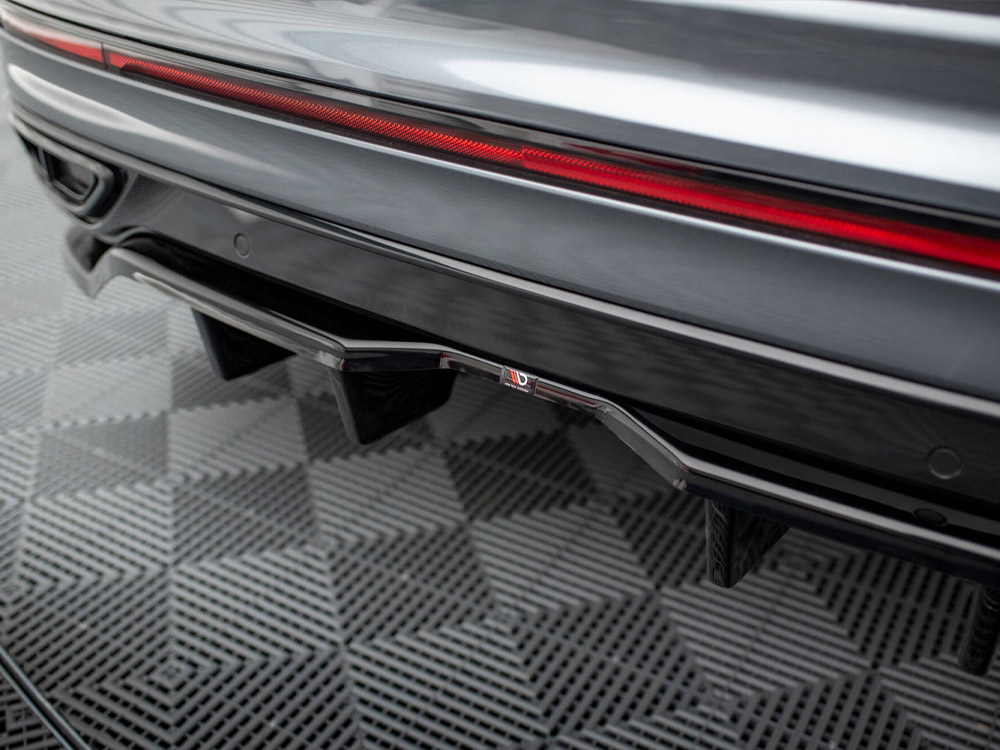 Maxton rear splitter (vertical bars) volkswagen tiguan allspace r-line mk2 facelift models 4 Maxton rear splitter (vertical bars) volkswagen tiguan allspace r-line mk2 facelift models - image 4