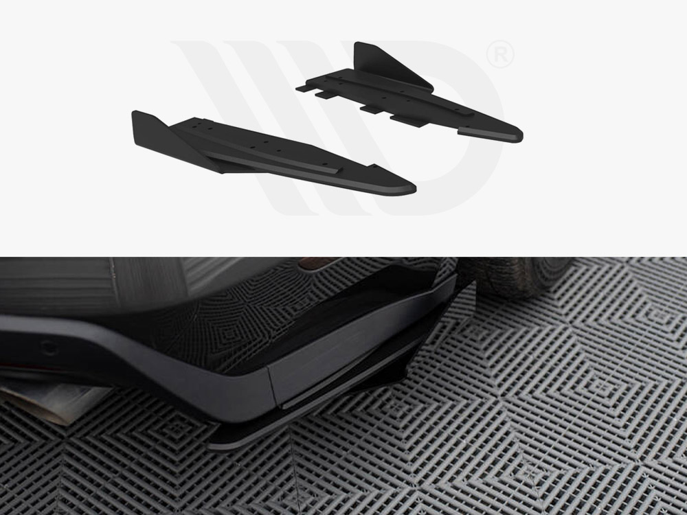 Maxton street pro rear side splitters + flaps ford mustang gt mk6 1 Maxton street pro rear side splitters + flaps ford mustang gt mk6