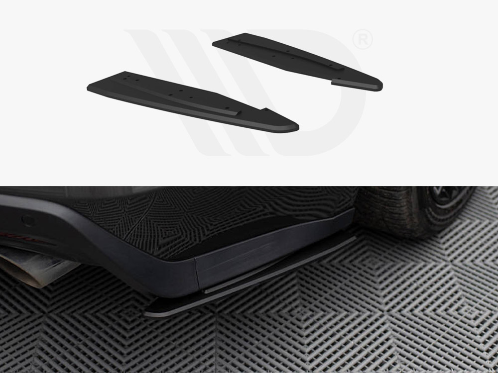 Maxton street pro rear side splitters ford mustang gt mk6 1 Maxton street pro rear side splitters ford mustang gt mk6