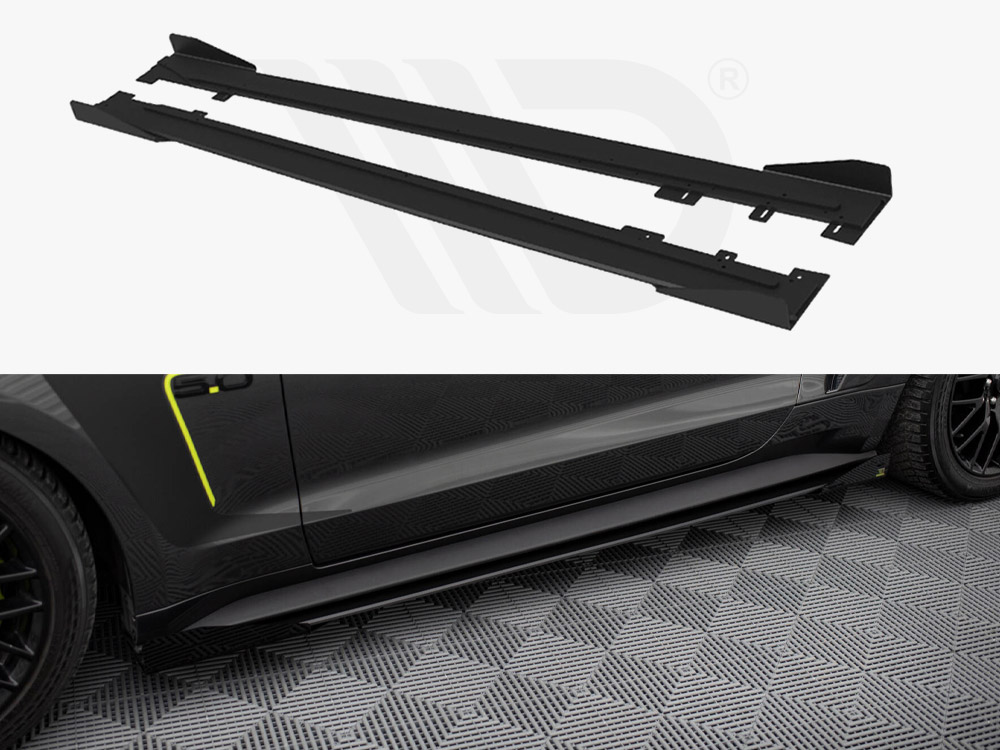 Maxton street pro side skirts diffusers + flaps ford mustang gt mk6 1 Maxton street pro side skirts diffusers + flaps ford mustang gt mk6