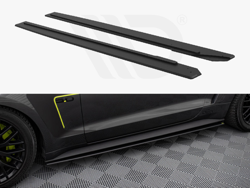 Maxton street pro side skirts diffusers ford mustang gt mk6 1 Maxton street pro side skirts diffusers ford mustang gt mk6