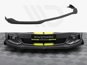 Maxton Street Pro Front Splitter + Flaps Ford Mustang GT Mk6