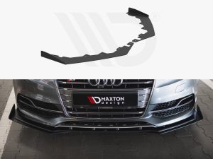 Maxton Front Flaps Audi S3/A3 S-Line Saloon 8V