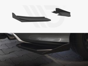 Maxton Street Pro Rear Side Splitters + Flaps Audi S3 Saloon 8V