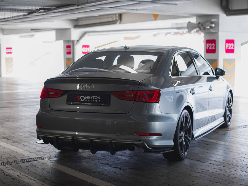Maxton street pro rear side splitters audi s3 saloon 8v 2 Maxton street pro rear side splitters audi s3 saloon 8v - image 2