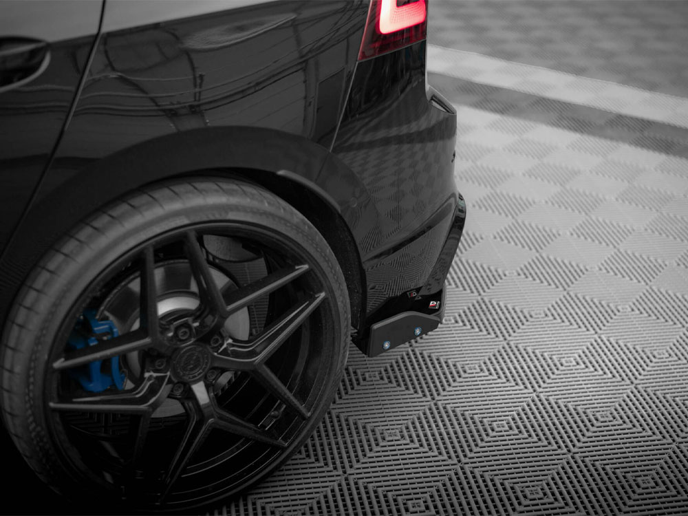 Maxton rear side splitters v6 + flaps for volkswagen golf r mk8 4 Maxton rear side splitters v6 + flaps for volkswagen golf r mk8 - image 4