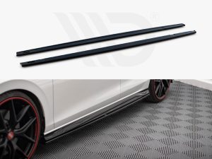 Maxton Side Skirts Diffusers V4 Volkswagen Golf GTI / GTE / GTI Clubsport / GTD / R-Line Mk8