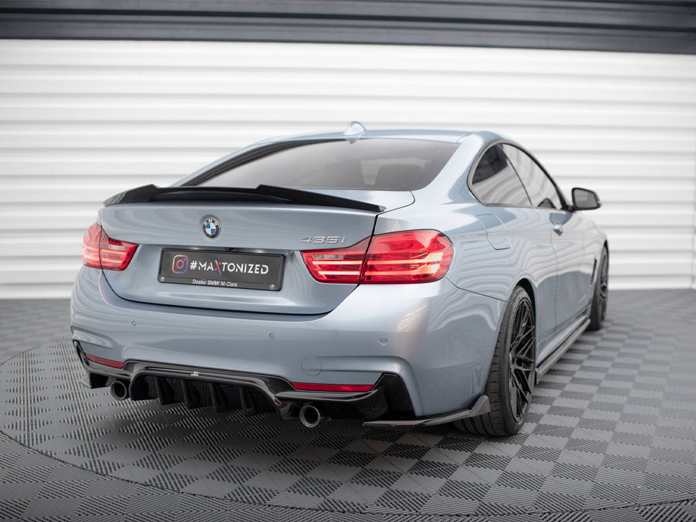 Maxton rear side splitters v5 bmw 4 series coupe / gran coupe m-sport (f32 / f36) 2 Maxton rear side splitters v5 bmw 4 series coupe / gran coupe m-sport (f32 / f36) - image 2