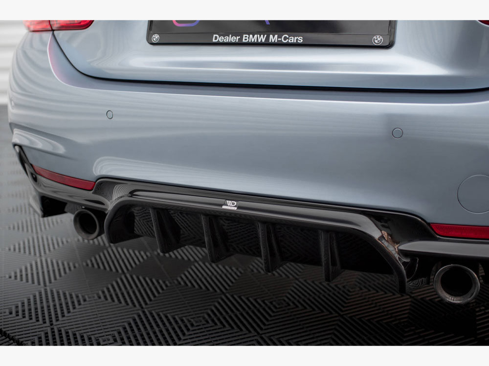 Maxton rear valance bmw 4 series coupe/gran coupe/cabrio m-pack f32/f36/f33 (version with single exhausts on both sides) 4 Maxton rear valance bmw 4 series coupe/gran coupe/cabrio m-pack f32/f36/f33 (version with single exhausts on both sides) - image 4