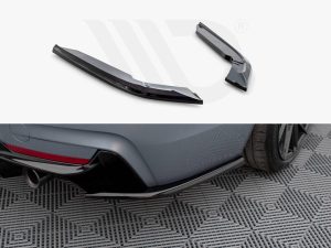 Maxton Rear Side Splitters V4 BMW 4 Series Coupe/Gran Coupe M-Sport F32/F36
