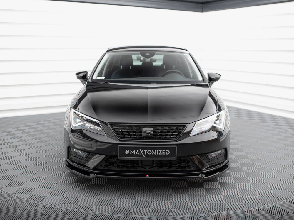 Maxton front splitter v2 seat leon mk3 facelift models 3 Maxton front splitter v2 seat leon mk3 facelift models - image 3