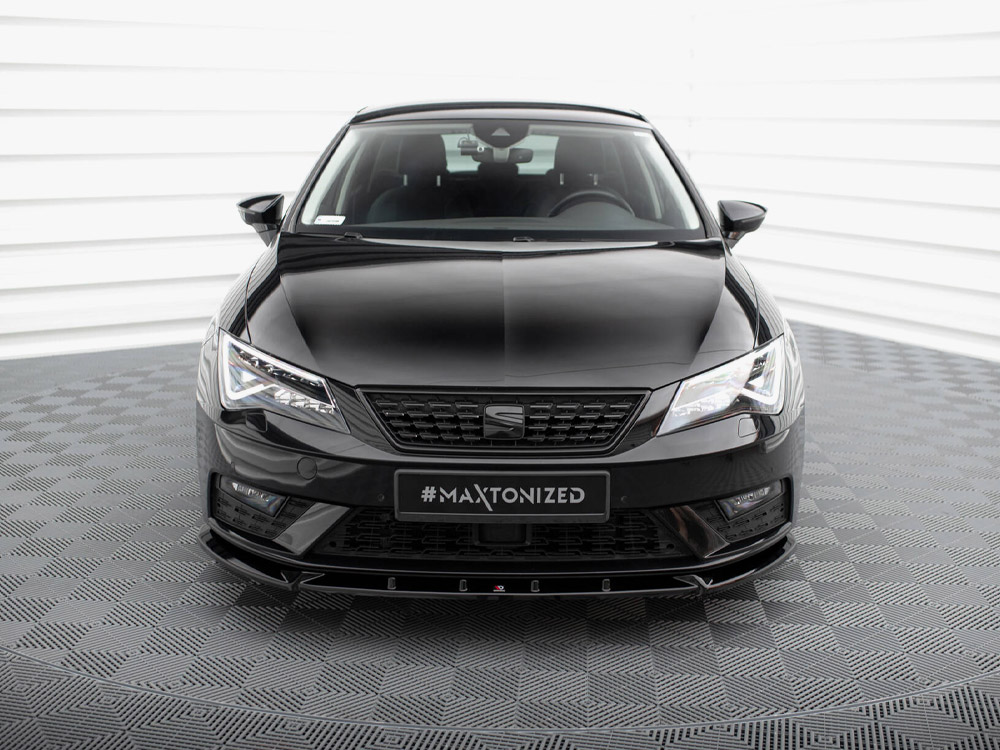 Maxton front splitter v1 seat leon mk3 facelift models 3 Maxton front splitter v1 seat leon mk3 facelift models - image 3