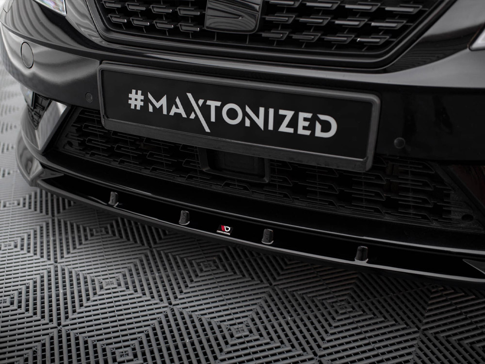 Maxton front splitter v1 seat leon mk3 facelift models 4 Maxton front splitter v1 seat leon mk3 facelift models - image 4