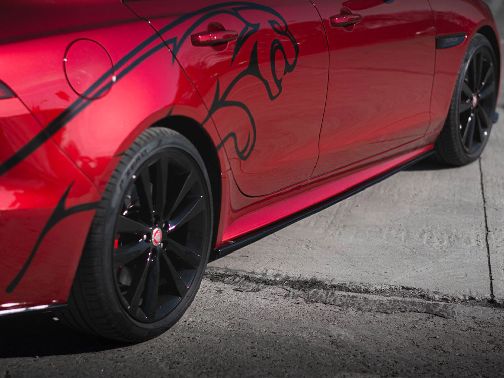 Maxton side skirts diffusers jaguar xe r-dynamic x760 facelift models 3 Maxton side skirts diffusers jaguar xe r-dynamic x760 facelift models - image 3