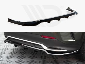Maxton Central Rear Splitter (Vertical Bars) Lexus NX F-Sport Mk2