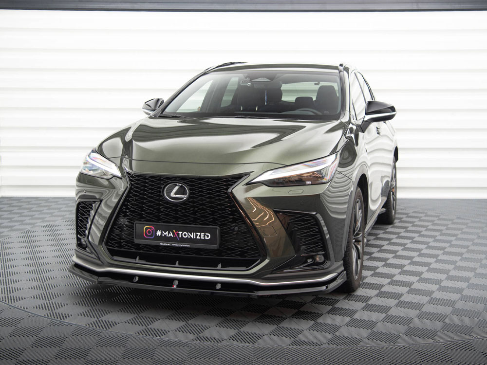 Maxton front splitter v1 lexus nx f-sport mk2 2 Maxton front splitter v1 lexus nx f-sport mk2 - image 2