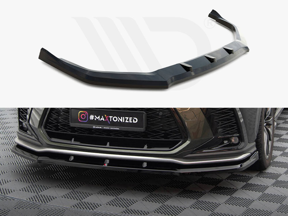 Maxton front splitter v1 lexus nx f-sport mk2 1 Maxton front splitter v1 lexus nx f-sport mk2