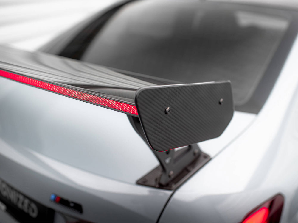 Maxton carbon spoiler with external brackets uprights + led bmw m3 g80 / m340i g20 / 3 series m-pack g20 / 3 series standard g20 10 Maxton carbon spoiler with external brackets uprights + led bmw m3 g80 / m340i g20 / 3 series m-pack g20 / 3 series standard g20 - image 10