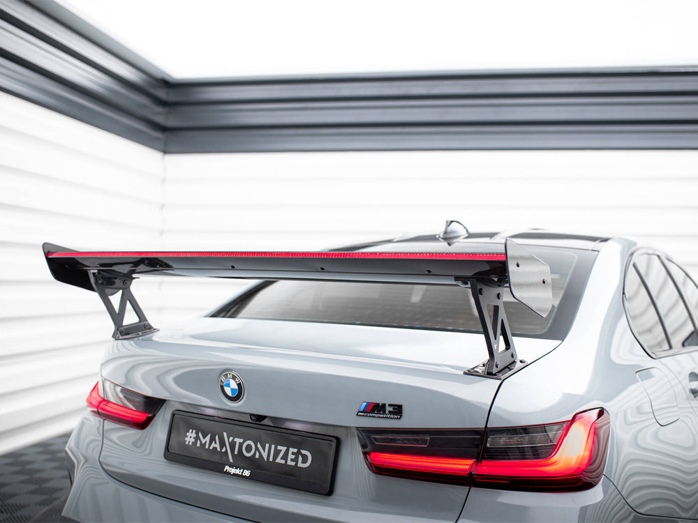 Maxton carbon spoiler with external brackets uprights + led bmw m3 g80 / m340i g20 / 3 series m-pack g20 / 3 series standard g20 6 Maxton carbon spoiler with external brackets uprights + led bmw m3 g80 / m340i g20 / 3 series m-pack g20 / 3 series standard g20 - image 6