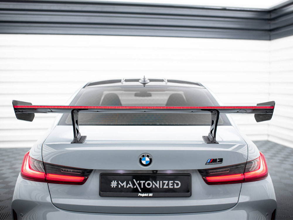 Maxton carbon spoiler with internal brackets uprights + led bmw m3 g80 / m340i g20 / 3 series m-pack g20 / 3 series standard g20 7 Maxton carbon spoiler with internal brackets uprights + led bmw m3 g80 / m340i g20 / 3 series m-pack g20 / 3 series standard g20 - image 7