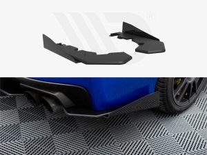 Maxton Street Pro Rear Side Splitters + Flaps Subaru WRX STI Mk1