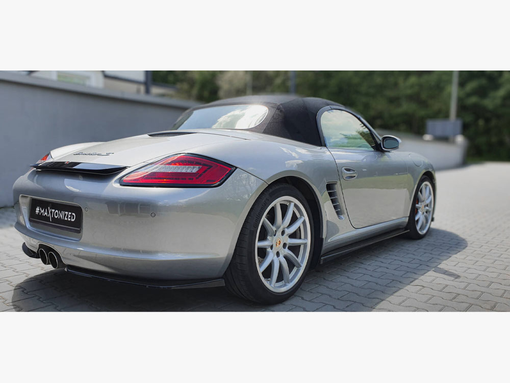 Maxton rear side splitters porsche boxster 987 2 Maxton rear side splitters porsche boxster 987 - image 2