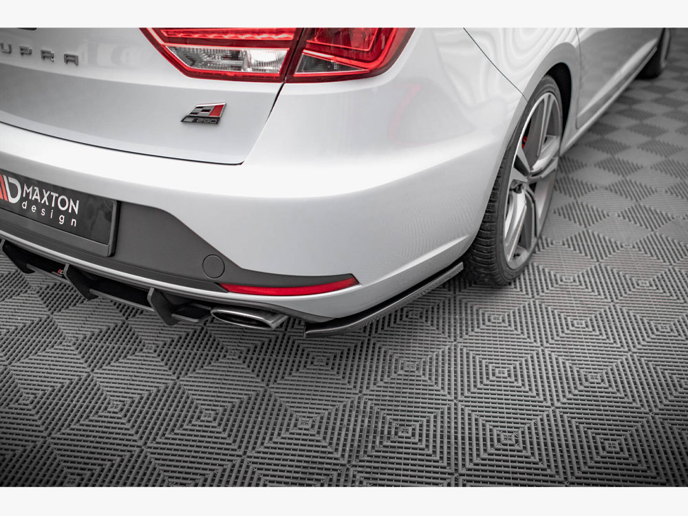 Maxton rear side splitters v1 seat leon cupra sportstourer mk3 3 Maxton rear side splitters v1 seat leon cupra sportstourer mk3 - image 3