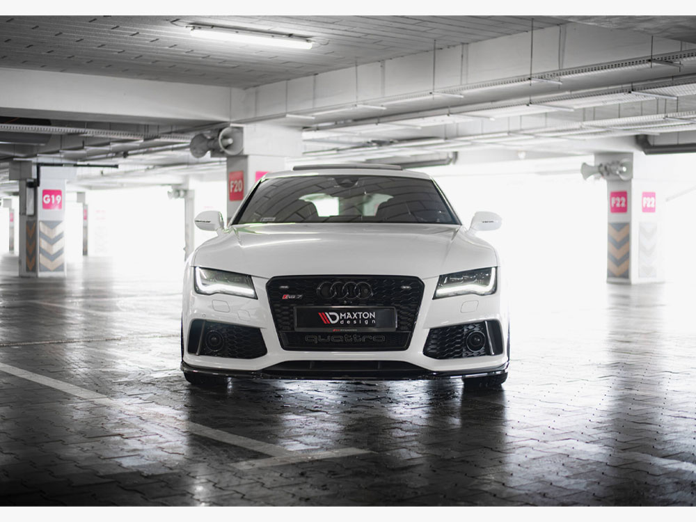 Maxton front splitter v3 audi rs7 c7 3 Maxton front splitter v3 audi rs7 c7 - image 3