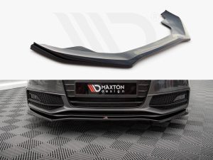 Maxton Front Splitter V4 Audi A4 S-Line / S4 B8 Facelift Models