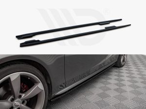 Maxton Side Skirts Diffusers V2 Audi A4 / A4 S-Line / S4 B8