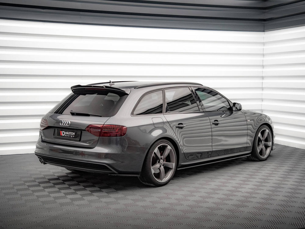 Maxton rear side splitters v2 audi a4 s-line avant b8 facelift models 2 Maxton rear side splitters v2 audi a4 s-line avant b8 facelift models - image 2