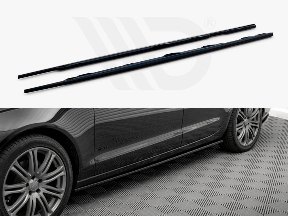 Maxton side skirts diffusers v2 audi a6 c7 1 Maxton side skirts diffusers v2 audi a6 c7