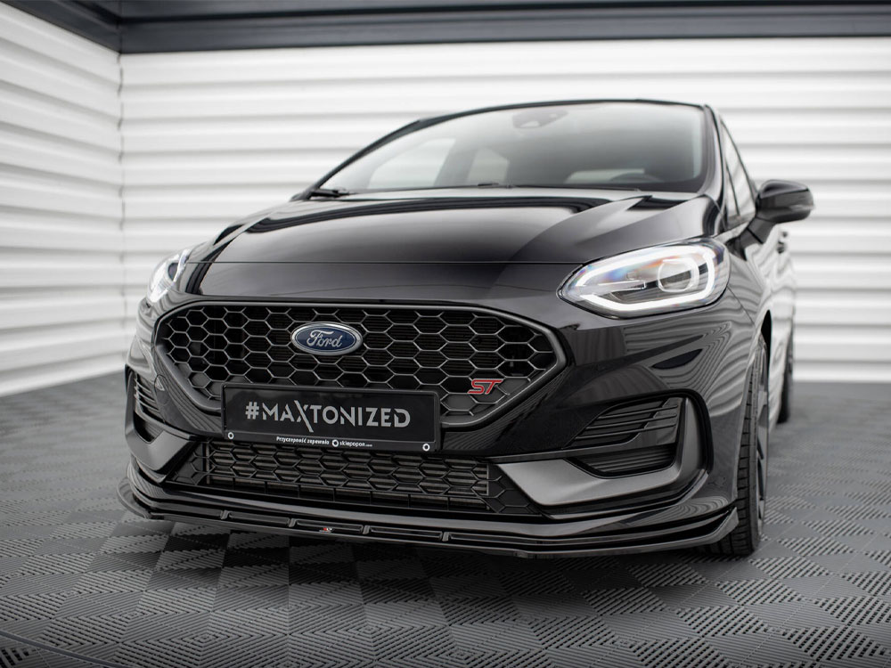 Maxton front splitter v2 ford fiesta st/st-line mk8 facelift models 2 Maxton front splitter v2 ford fiesta st/st-line mk8 facelift models - image 2