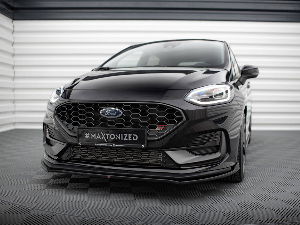 Maxton front splitter v1 ford fiesta st/st-line mk8 facelift models 2 Maxton front splitter v1 ford fiesta st/st-line mk8 facelift models - image 2
