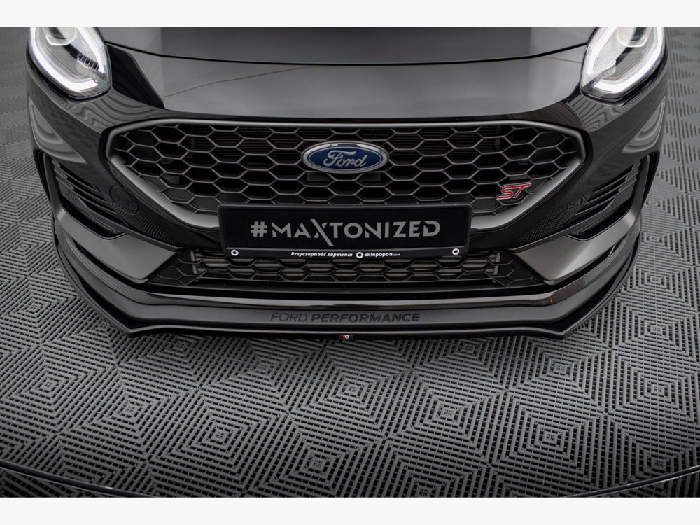 Maxton front splitter v1 ford fiesta st/st-line mk8 facelift models 4 Maxton front splitter v1 ford fiesta st/st-line mk8 facelift models - image 4