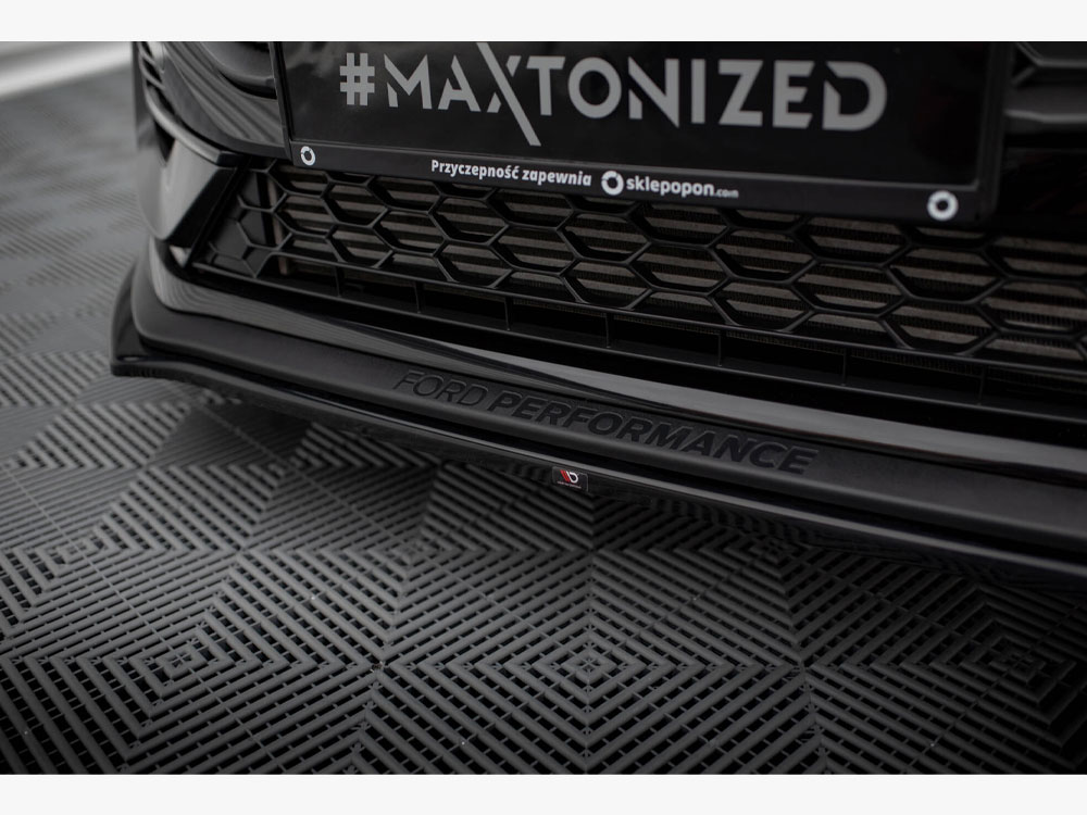 Maxton front splitter v1 ford fiesta st/st-line mk8 facelift models 5 Maxton front splitter v1 ford fiesta st/st-line mk8 facelift models - image 5