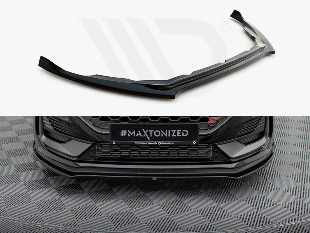 Maxton front splitter v1 ford fiesta st/st-line mk8 facelift models 1 Maxton front splitter v1 ford fiesta st/st-line mk8 facelift models