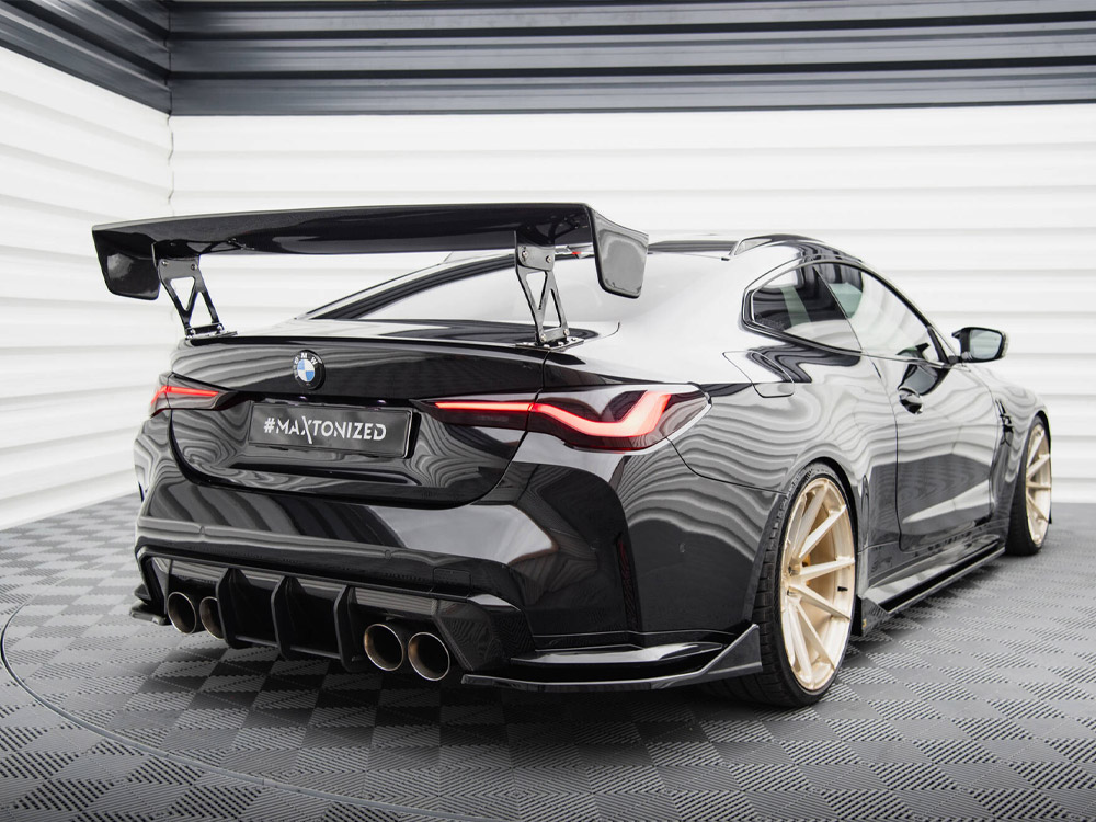 Maxton rear side splitters v4 bmw m4 g82 2 Maxton rear side splitters v4 bmw m4 g82 - image 2