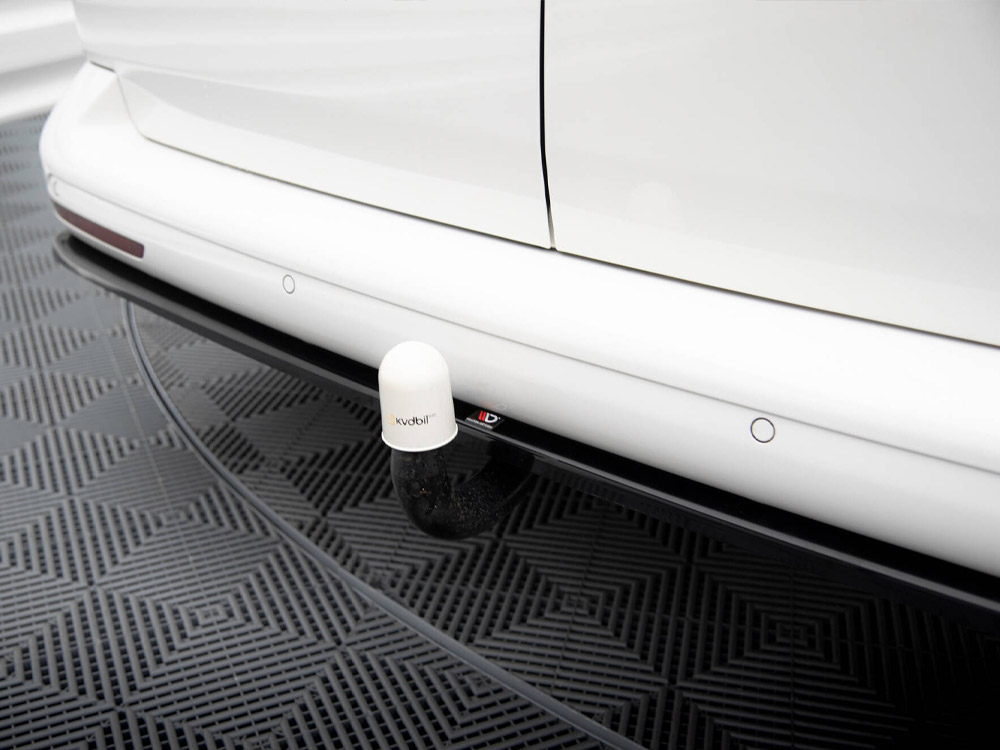 Maxton central rear splitter volkswagen t6 long facelift models 4 Maxton central rear splitter volkswagen t6 long facelift models - image 4