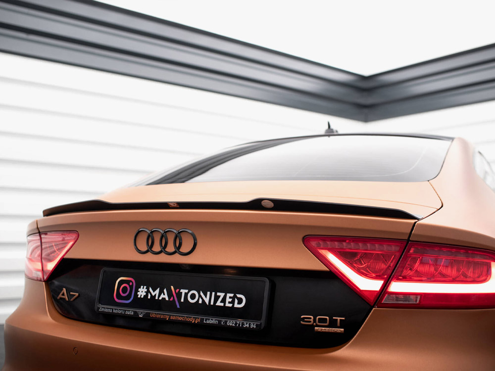 Maxton spoiler cap audi a7 c7 3 Maxton spoiler cap audi a7 c7 - image 3