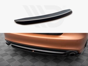 Maxton Central Rear Splitter Audi A7 S-Line C7