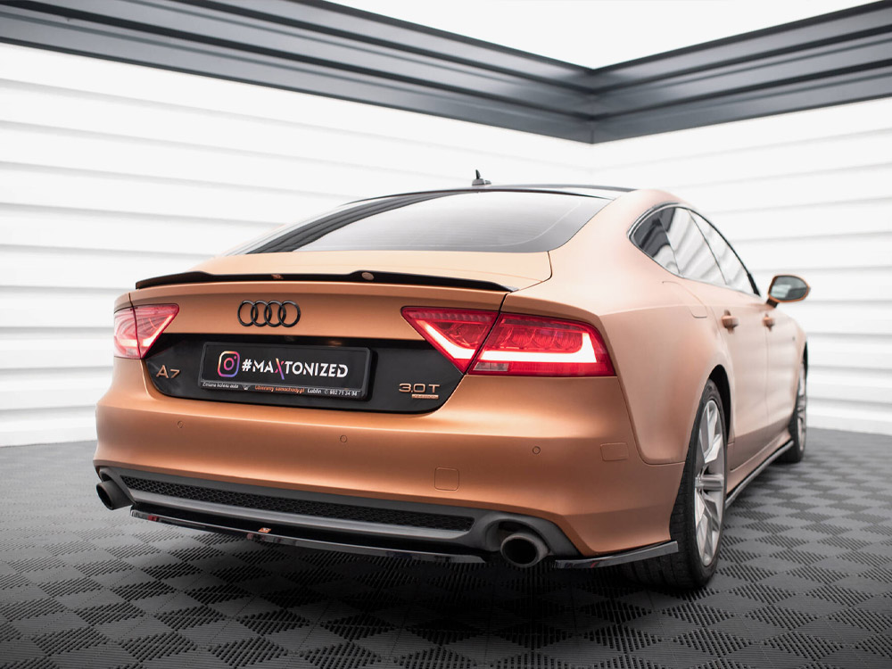 Maxton rear side splitters v2 audi a7 s-line c7 2 Maxton rear side splitters v2 audi a7 s-line c7 - image 2