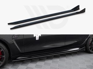 Maxton Side Skirts Diffusers V3 CSL Look BMW M3 Saloon/Touring G80/G81