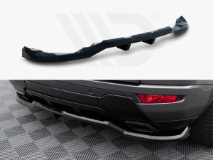 Maxton Rear Splitter (Vertical Bars) for Land Rover Range Rover Evoque HSE Dynamic Mk1 Facelift Models